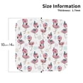 thumbnail image 2 of Bingfone Vintage Flamingos Tribal Leather Drinks Coasters with Set of 6,Suitable for Home Kitchen,Coffee Cup Coasters Home Gift, 2 of 7