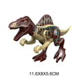 thumbnail image 4 of ¡¡¡Gran valor!!! Mosasaurus Jurassic World Park dinosaurios Rex Indoraptor Triceratops Indominus juguetes de bloques de construcción dinosaurio regalo, 4 of 5