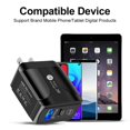 thumbnail image 4 of USB C Wall Charger,20W PD Type C +Quick Charger 3.0 Dual Port Faster Charging Block Plug Compatible with iPhone 13/12/11 /Pro Max, iPad Pro, AirPods Pro, Samsung Galaxy, 4 of 8