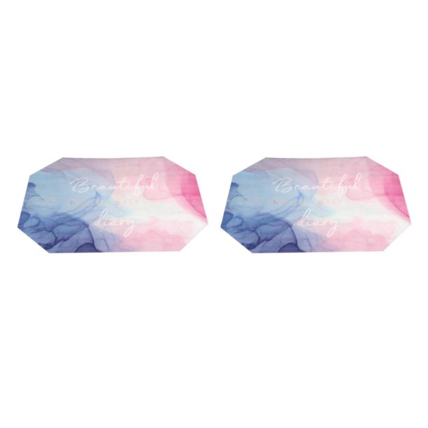 Qarigey Manicure Hand Rest Cushion / Hand Home Cushion DIY Mat Arm Salon Art Nail 2piezas Estera azul