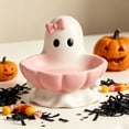thumbnail image 6 of AZXY Pink Ghost Candy Jar Halloween Decor, Halloween Decorations Outdoor, Halloween Decorations Indoor, Halloween Decorations Party, Halloween Yard Decor, Resin Storage Ornament, 6 of 6