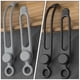 thumbnail image 2 of 12 bridas de silicona para cables, organizadores de cables para escritorio, 2 of 8
