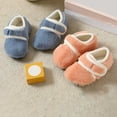thumbnail image 5 of REDARER Kids Slipper Socks, Plush Lined Sock Shoes with Non- Grip, Drop Resistant Sole for Indoor Outdoor Early Learning Play,Size:2-2.5 Years, 5 of 5