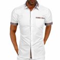thumbnail image 1 of SAYOO Camisas casuales de verano para hombres SAYOO  moda, 1 of 5