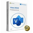 thumbnail image 3 of PrimeMicsoft Visio 2024 Professional | Product Key Card Included | Full Version | Lifetime License | Win, English Intl, 3 of 4