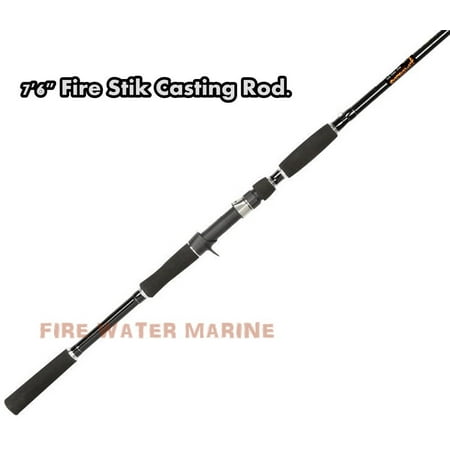 THE FIRE STIK 7 6 CATFISH ROD - MEDIUM HEAVY CASTING POLE FISHING Striper stick