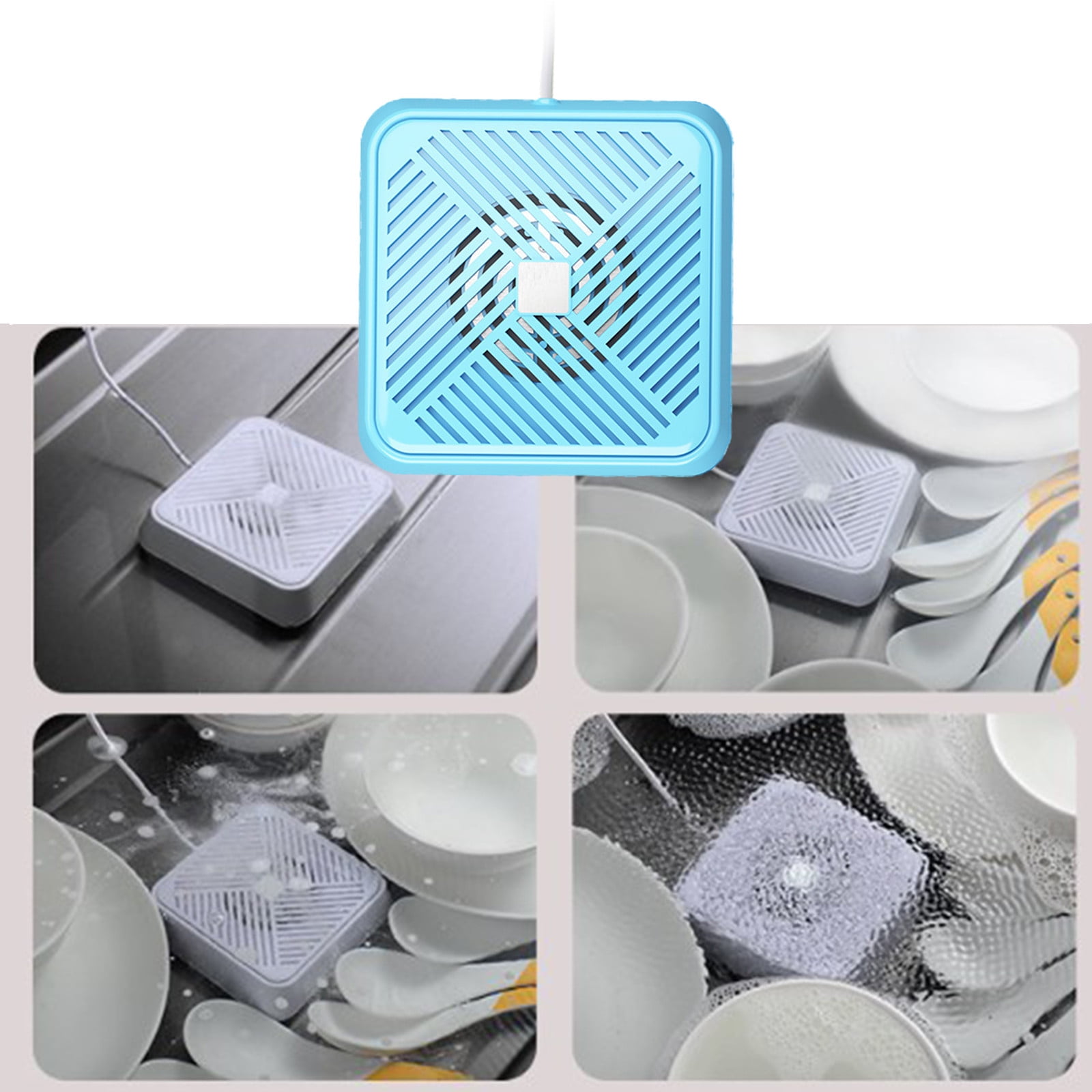 Portable USB Dishwasher Mini Household Washing Machine for Efficient Kitchen Cleaning