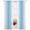 Sky blue white, variant on Sage Green White Ombre Semi Sheer Window Curtains 96 Inches Long, Modern Abstract Art Farmhouse Gradient Rod Pocket Voile Chiffon Curtain Light Filtering Drapes for Living Room, 52"x96", 2 Panels