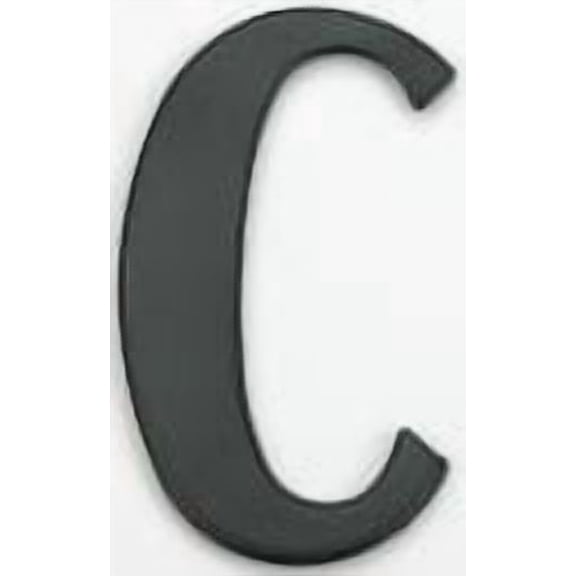 Self-Adhesive Stainless Steel Digital Letter NS6235-C# Black