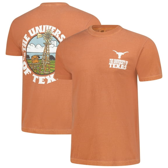 Men's Texas Orange Texas Longhorns Comfort Colors Thick Lined Landscape T-Shirt