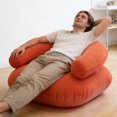 thumbnail image 1 of Klonfd Portable Inflatable Air Sofa For Outdoor Camping Beach Picnic Festival Comfortable, 1 of 4