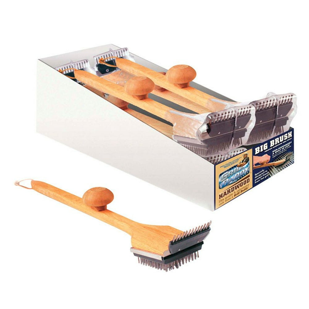 Grill Daddy Big Bbq Brush Wooden Handle