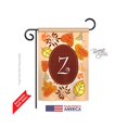 thumbnail image 1 of Breeze Decor 80052 Automne Z Monogramme Impression Recto-Verso Drapeau de Jardin - 13 x 18,5 Po., 1 of 1