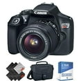 thumbnail image 2 of Canon EOS Rebel T6 DSLR Camera with 18-55mm Lens + Deluxe Accessories Bundle, 2 of 3