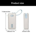 thumbnail image 5 of AOOOWER Cushioning Silicone Case Not Slip Designs Rubber Holder for 10000mAh Power Banks, 5 of 11