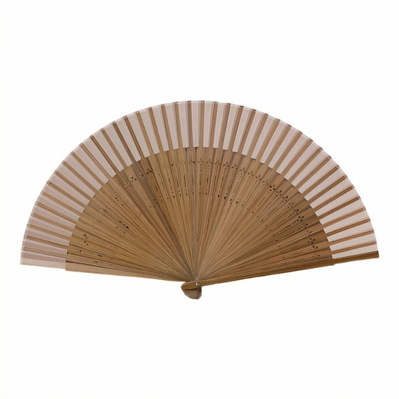 HIBIBUD Folding Fan Sturdy Fan Bones Hand Fans for Women Foldable Flawless Fan Opening Folding Hand Fan Style1