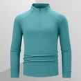 thumbnail image 1 of pstuiky manga larga de hombre, Blusa informal y moderna de manga larga con cremallera para hombre tops de invierno para hombre xxxl, 1 of 8