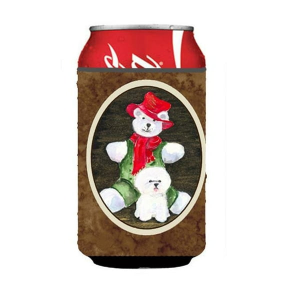 Bichon Frise Can Or Bottle Hugger - 12 oz.