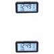 thumbnail image 1 of Cateissary Reloj Digital retroiluminado, termómetro de temperatura multifuncional, decoración de , relojes de luz, dormitorio, sala de estar,, 1 of 6