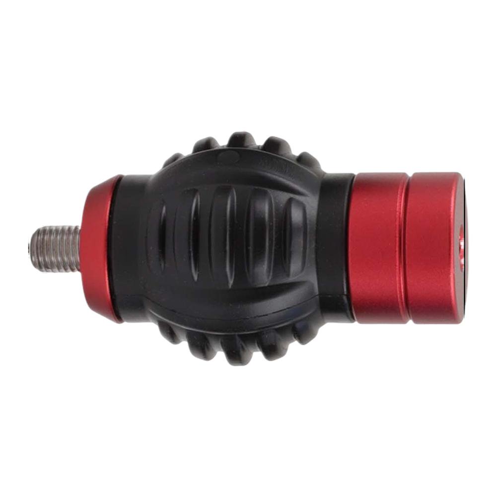 Archery Bow Vibration Damper Rubber Shock Absorber Stabilizer with 8 mm Thread for Recurve Compound Bows Red
