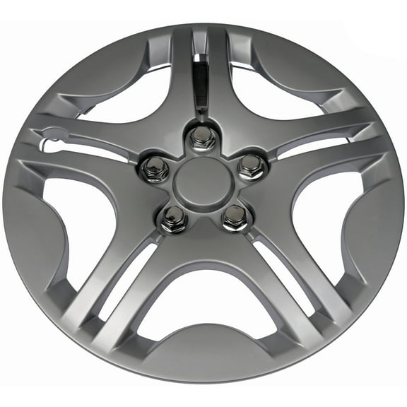 Dorman 910-104 Wheel Cover for Specific Chevrolet Models, Chrome and Gray Fits select: 2004-2008 CHEVROLET MALIBU