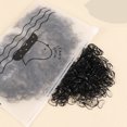 thumbnail image 1 of 1000-2000 Uds bandas para el cabello desechables coloridas banda de goma elástica para niñas soporte para cola de caballo diadema accesorios para el c, 1 of 5