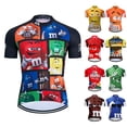 thumbnail image 2 of Camisetas de ciclismo de verano de 9 colores, ropa de ciclismo divertida, ropa de ciclismo de montaña de secado rápido, maillot corto para hombre, ropa de ciclismo, 2 of 4