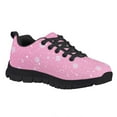 thumbnail image 2 of CHAQLIN Girls Lightweight Sneakers Kids Lace-up Tennis Running Shoes Breathable Walking Shoes for Toddler, 2 of 9