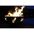 thumbnail image 4 of Fire Pit Art SEA-Electronic AWEIS - NG 24 x 36 in. 200K BTU Sea Creatures Penta 24 Fire Pit, Iron Oxide Patina - Electronic AWEIS - Natural Gas, 4 of 5