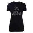 thumbnail image 1 of I Hate Valentine's Day shirts, Woman Crew Neck T-Shirts Stupid Cupid Graphic Tee - Pizza, 1 of 1