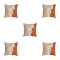 thumbnail image 1 of Becaristey Soft And Durable Pillow Covers In Various Colors For Decoration W0134-5 5Set, 1 of 6