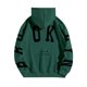 thumbnail image 2 of WILLBEST Sudaderas De Hombre Sudadera con Capucha para Hombre, Estampado De Letras, Informal, Ropa De Calle, Moda, Ajuste Holgado, Mezcla Cómoda para Otoño e Invierno, Uso Diario XGrande, 2 of 4