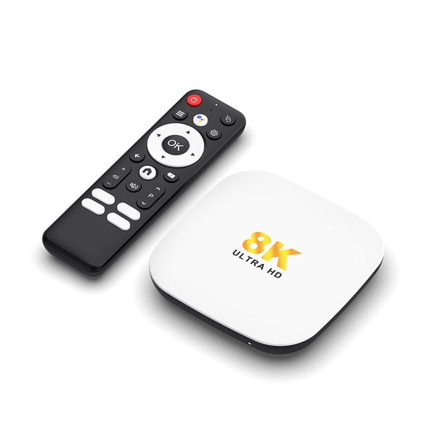 14 Smart TV Box WiFi6 BT5.4 Media Player 8K Set Top (4GB 32GB EU)