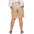 thumbnail image 3 of Ellos Women's Convertible Cargo Shorts Shorts, 3 of 5