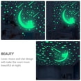 thumbnail image 4 of Mobutofu 1 Set Round Glow Decals for Childrens Room with Green PVC Waterproof Decoration Accessories, 4 of 6
