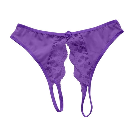 Crotchless Underwear Sexy Panties Women s Sexy Lingerie & Underwear Womens Lingerie Sexy Crotchless Funny Thongs One Size
