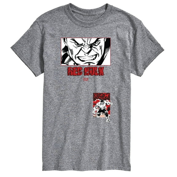 Marvel - Red Hulk Close Up - Men's Short Sleeve Graphic T-Shirt