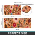 thumbnail image 7 of Pioneer Flower Floral Print Pattern Kitchen Rugs Sets Of 2,Anti Fatigue Kitchen Mat Rugs Non Slip Washable,Decorative Kitchen Floor Mats for Kitchen,Sink,Laundry,17"x30"+17"x47", 7 of 7