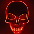 thumbnail image 2 of Halloween Glowing Hood Cold Light Hood Cheering Prop Party Skeleton Man Halloween Party Hood, 2 of 3