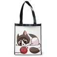 thumbnail image 3 of CafePress - Cute Kawaii Cat - 12"x 13", 100% Recycled, Reusable Grocery Bag, 3 of 3