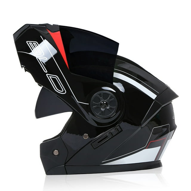 Motorcycle Full Helmet, Double Lens Cover Helmet, Riding Half Helmet-Youyoupin