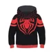 thumbnail image 3 of Disfraz de superhéroe Miles Morales, Sudadera con capucha de Spiderman con estampado 3D de Halloween, Sudadera con capucha para niños, Jersey de Hip Hop, chaqueta, abrigo, 3 of 5
