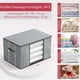 thumbnail image 2 of Bolsa de almacenamiento 1 juego Caja de almacenamiento plegable grande, 60 x 40 x 35 cm Gris, 2 of 7