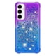 thumbnail image 2 of For Samsung Galaxy A56 5G TPU Case Gradient Quicksand Phone Back Cover - Pink+Sky Blue, 2 of 5