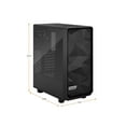 thumbnail image 4 of Fractal Design FD-C-MES2C-03 Meshify 2 Compact Black Light Tempered Glass Tint ATX Mid Tower Computer Case (Black), 4 of 18