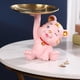 thumbnail image 3 of Estatua de tigres, llavero, decoración del hogar para de café, adornos Rosa Zulema Estatua de resina, 3 of 8