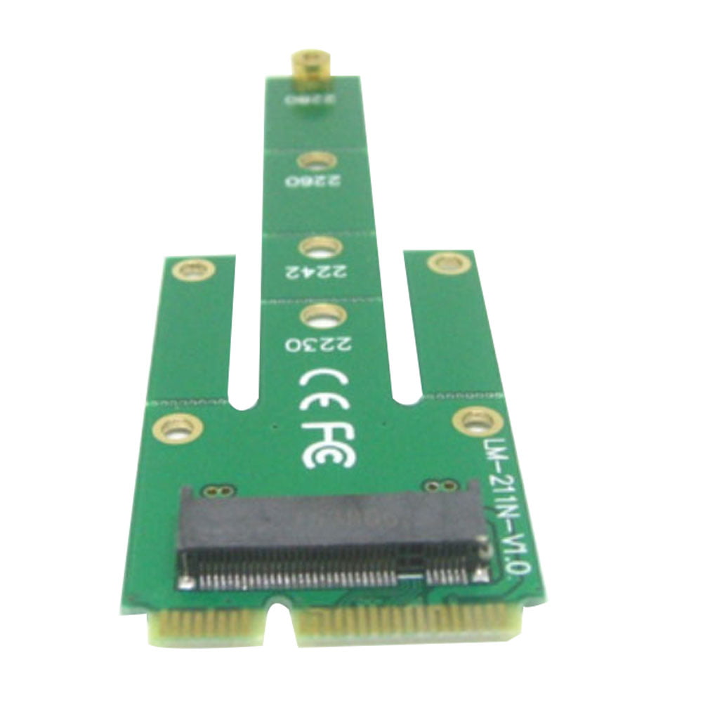mSATA SSD to NGFF M.2 SSD B+M Key Male Adapter Card SATA III SSD Converter 