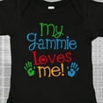 thumbnail image 4 of Inktastic Gammie Loves Me Grandkids Boys or Girls Baby Bodysuit, 4 of 5