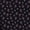 Simple Paisley Dark Navy, variant on Scenario Women's Gathered Yoke Blouse with Long Sleeves, Sizes XS-XXXL