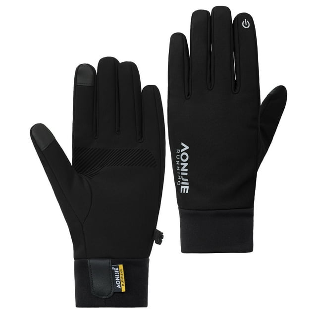 AONIJIE M58 Windproof Warm Gloves, Full Finger, Anti-Slip, Touchscreen for Running and Cycling